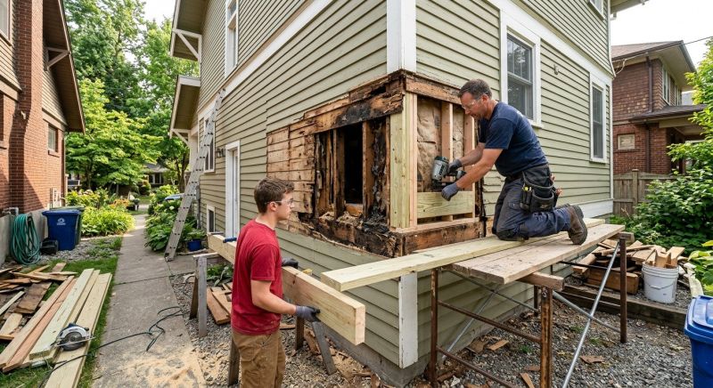 Dry Rot Repair in Indianapolis, IN