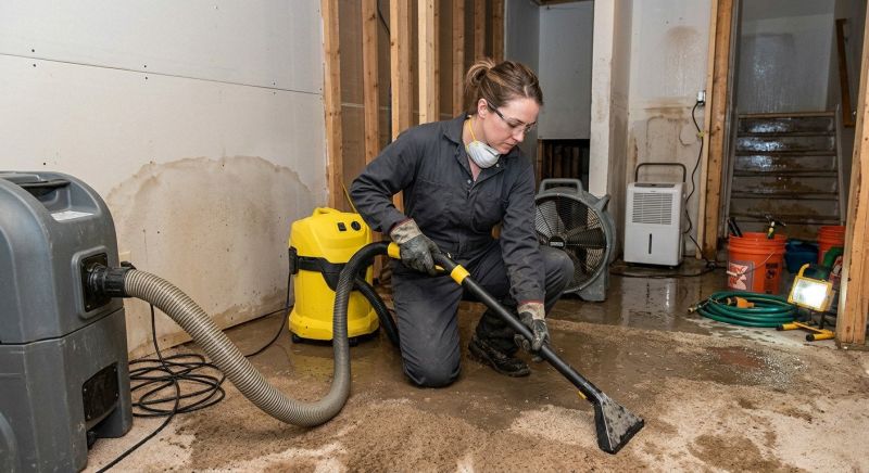 Emergency Water Damage Cleanup in Gilbert, AZ