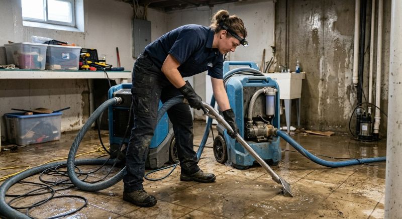 Emergency Water Damage Cleanup in Scottsdale, AZ
