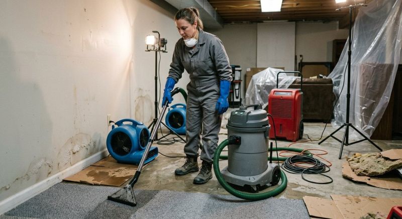 Water Damage Cleanup in Gilbert, AZ