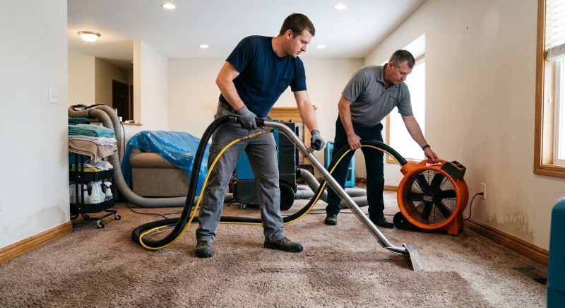 Wet Carpet Restoration in Mesa, AZ