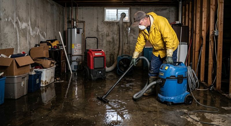 Basement Water Extraction in Chandler, AZ