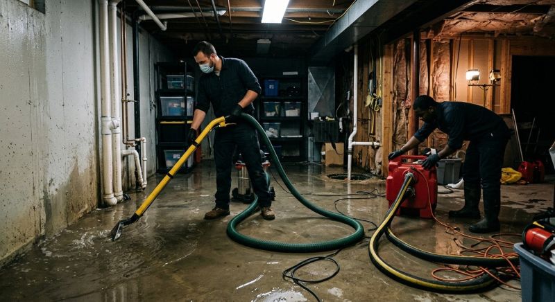 Basement Water Removal in Phoenix, AZ