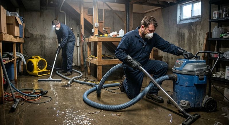 Basement Water Removal in Scottsdale, AZ