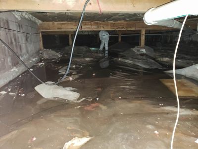 Crawl Space Water Remediation in Mesa, AZ