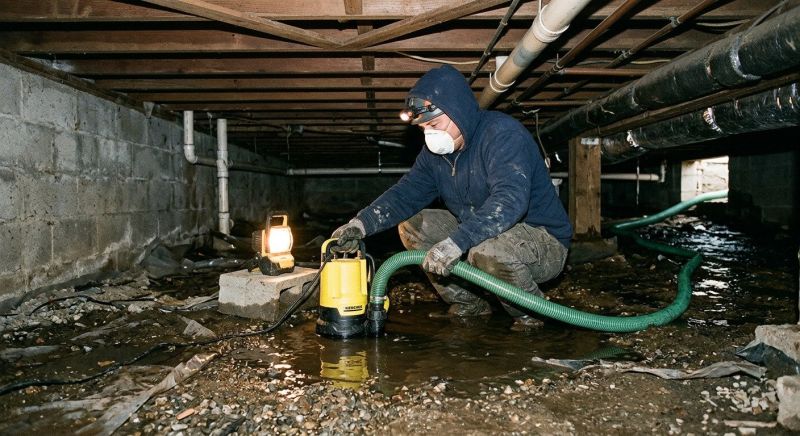 Crawlspace Water Removal in Scottsdale, AZ