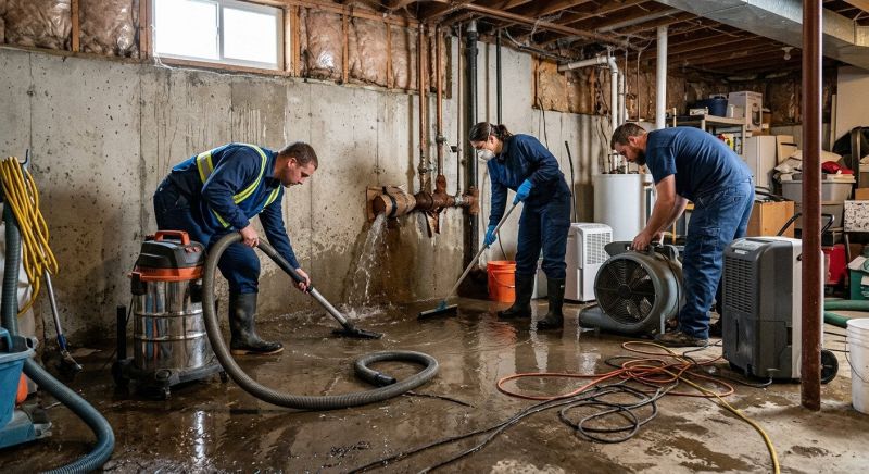 Crawlspace Water Restoration in Gilbert, AZ