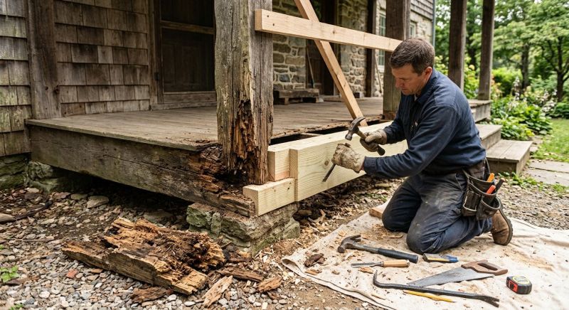 Decayed Wood Replacement in Alpharetta, GA