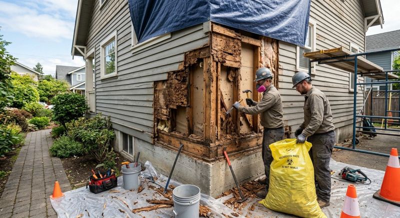 Dry Rot Remediation in Wilmington, NC