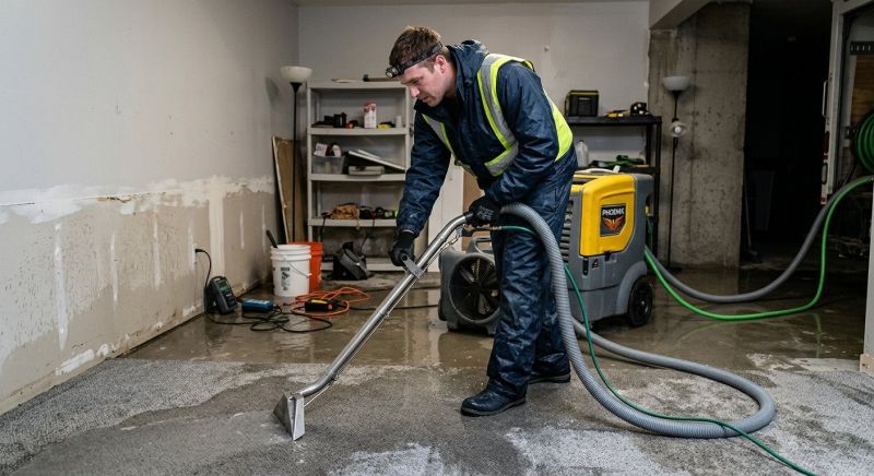 Emergency Water Damage Cleanup in Scottsdale, AZ