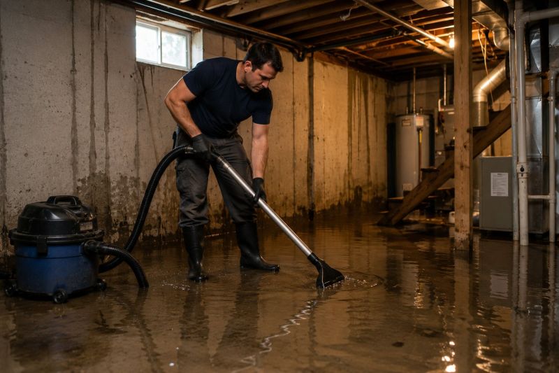 Flooded Basement Cleanup in Mesa, AZ