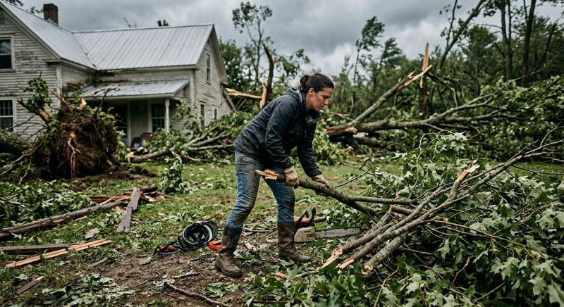 Storm Damage Cleanup in Scottsdale, AZ