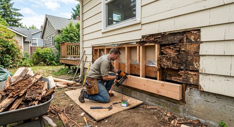 Structural Rot Repair in Olathe, KS