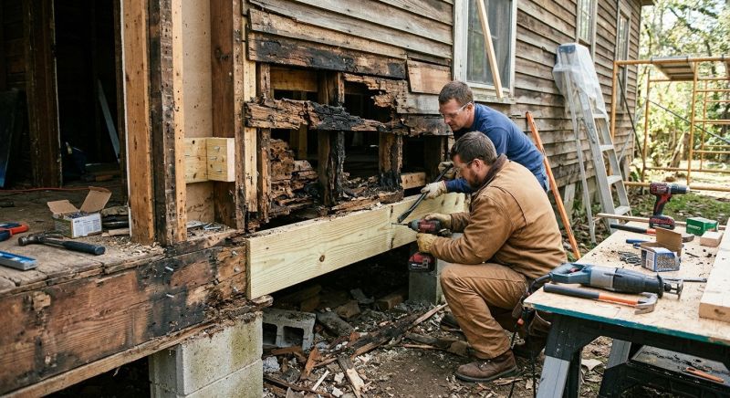 Structural Rot Repair in Denver, CO
