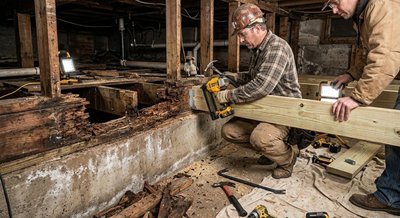 Structural Rot Repair in Arvada, CO
