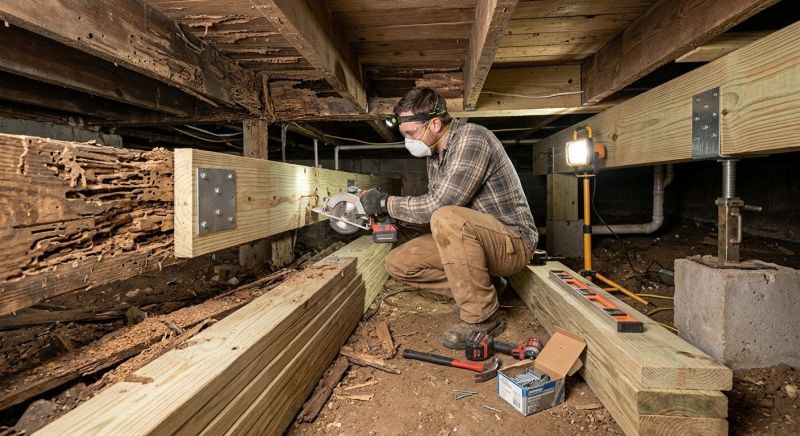 Termite Damage Repair Service in Conroe, TX