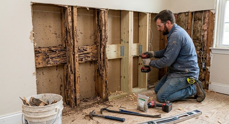 Termite Damage Repair Service in Denver County, CO