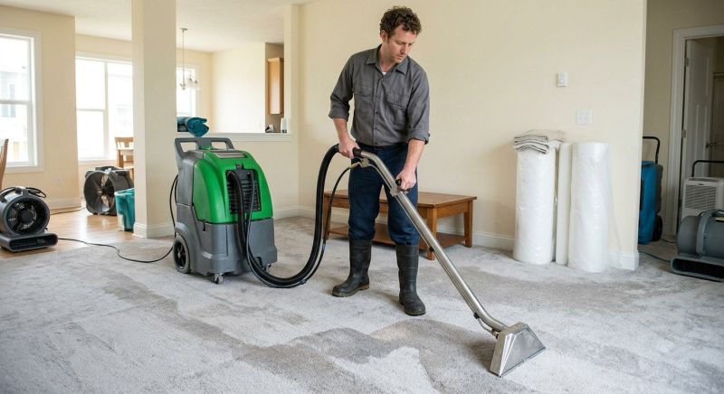 Wet Carpet Restoration in Mesa, AZ