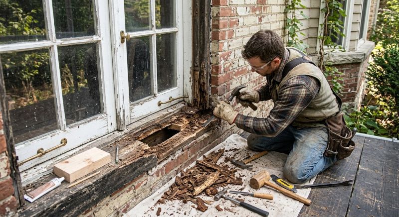 Window Rot Repair in Kansas City, MO